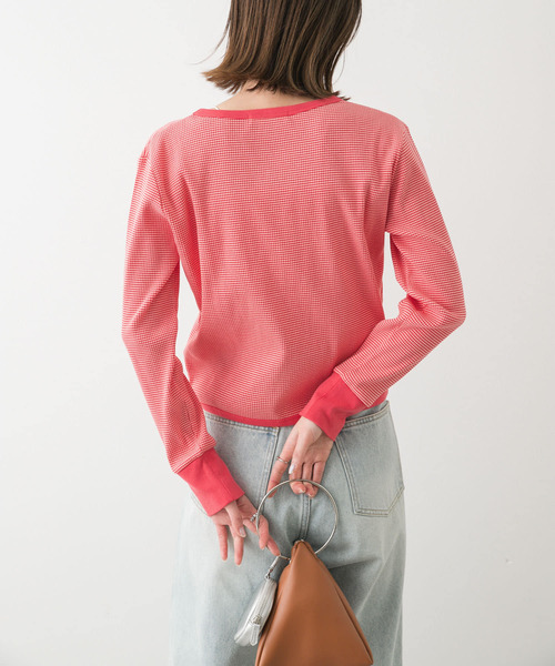 美品　オムプリッセ　カットソー　バイカラー 美品オムプリッセカットソーバイカラー