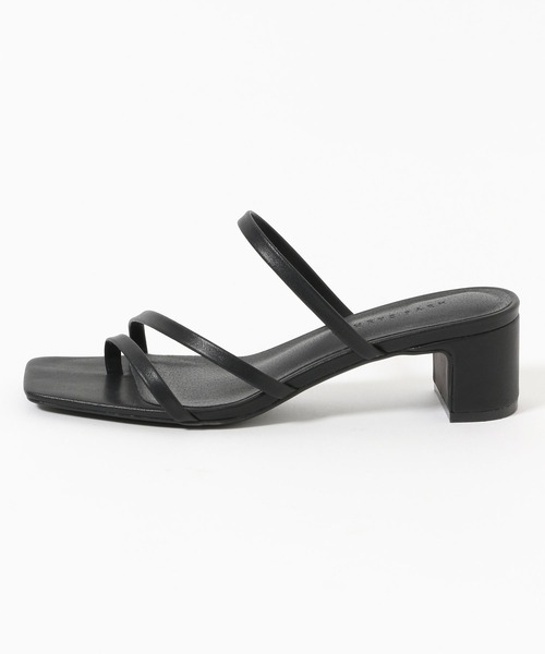 LOWRYS FARM（ローリーズファーム）の「ラインヒールサンダル　 323356（サンダル・レディース・アイボリー/ブラック/ブラウン/シルバー・MEDIUM/LARGE）」の19枚目の写真