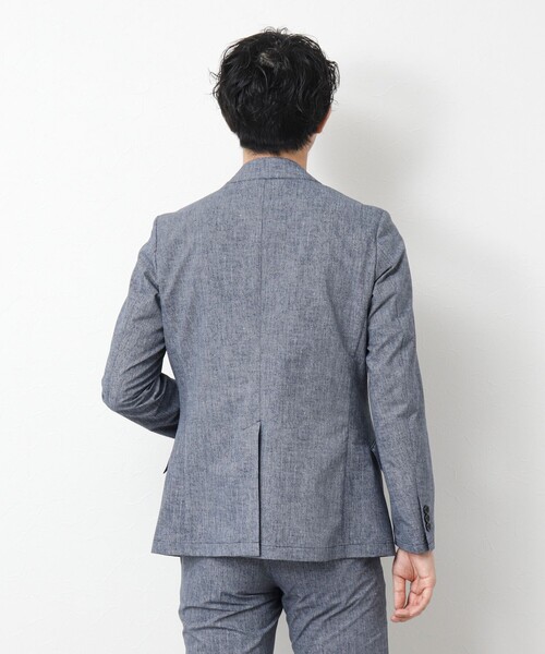 NOLLEY’S(ノーリーズ)の「《ビジカジ/セットアップ対応》COOL DOTS/クールドッツ JK 25SS(テーラードジャケット・メンズ・ブルー/チャコールグレー/インディゴブルー/ネイビー・XL/L/M/S)」の8枚目の写真