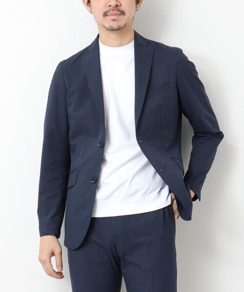 NOLLEY’S(ノーリーズ)の「《ビジカジ/セットアップ対応》COOL DOTS/クールドッツ JK 25SS(テーラードジャケット・メンズ・ブルー/チャコールグレー/インディゴブルー/ネイビー・XL/L/M/S)」の10枚目の写真