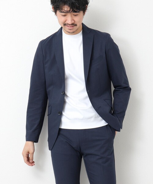 NOLLEY’S(ノーリーズ)の「《ビジカジ/セットアップ対応》COOL DOTS/クールドッツ JK 25SS(テーラードジャケット・メンズ・ブルー/チャコールグレー/インディゴブルー/ネイビー・XL/L/M/S)」の11枚目の写真