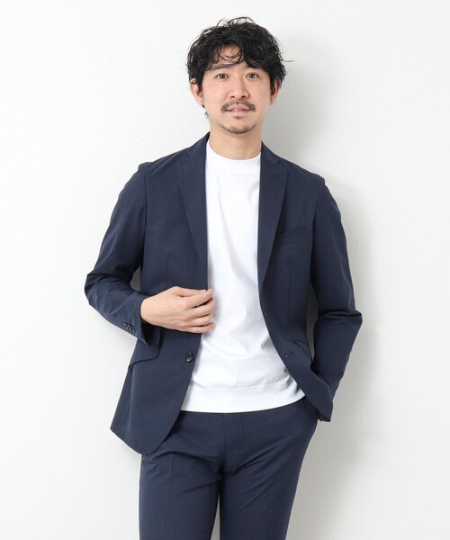 NOLLEY’S(ノーリーズ)の「《ビジカジ/セットアップ対応》COOL DOTS/クールドッツ JK 25SS(テーラードジャケット・メンズ・ブルー/チャコールグレー/インディゴブルー/ネイビー・XL/L/M/S)」の12枚目の写真