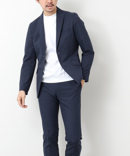 NOLLEY’S(ノーリーズ)の「《ビジカジ/セットアップ対応》COOL DOTS/クールドッツ JK 25SS(テーラードジャケット・メンズ・ブルー/チャコールグレー/インディゴブルー/ネイビー・XL/L/M/S)」の16枚目の写真