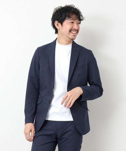 NOLLEY’S(ノーリーズ)の「《ビジカジ/セットアップ対応》COOL DOTS/クールドッツ JK 25SS(テーラードジャケット・メンズ・ブルー/チャコールグレー/インディゴブルー/ネイビー・XL/L/M/S)」の20枚目の写真