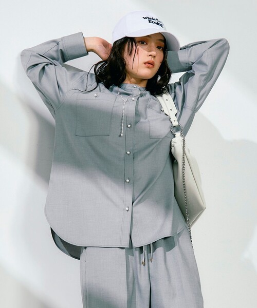 fredy emue（フレディエミュ）の「WEE CAP（キャップ・レディース・キナリ/ネイビー・FREE）」の17枚目の写真