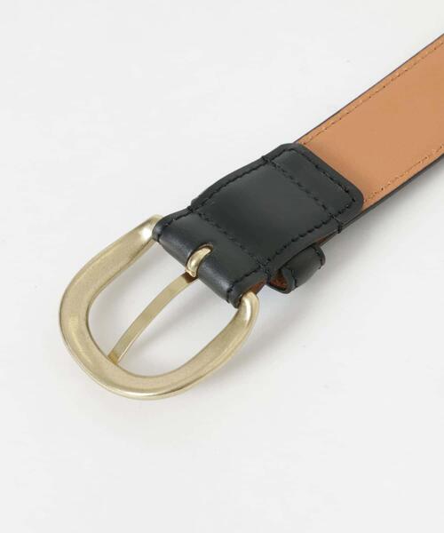 URBAN RESEARCH（アーバンリサーチ）の「30mm クラシックベルト（ベルト・レディース・ブラウン/ブラック・FREE）」の5枚目の写真