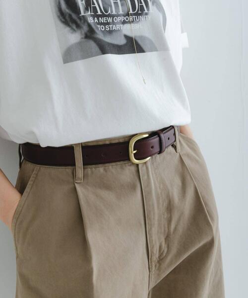 URBAN RESEARCH（アーバンリサーチ）の「30mm クラシックベルト（ベルト・レディース・ブラウン/ブラック・FREE）」の7枚目の写真