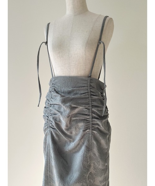 Virca（ヴィルカ）の「ジャガードシャーリングスカート（スカート・レディース・グレー/アイボリー/ブラック・38）」の17枚目の写真