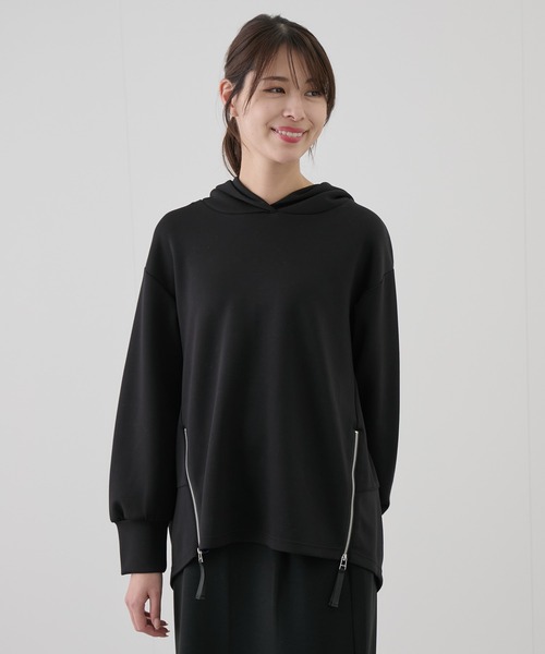 Jayro(ジャイロ)の「コクーンダンボールプルオーバー(Tシャツ/カットソー・レディース・ホワイト/グレー/ブラック・38)」の9枚目の写真