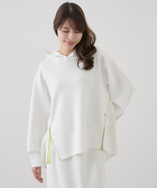 Jayro(ジャイロ)の「コクーンダンボールプルオーバー(Tシャツ/カットソー・レディース・ホワイト/グレー/ブラック・38)」の20枚目の写真