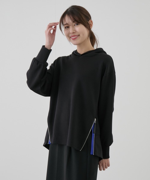 Jayro(ジャイロ)の「コクーンダンボールプルオーバー(Tシャツ/カットソー・レディース・ホワイト/グレー/ブラック・38)」の6枚目の写真