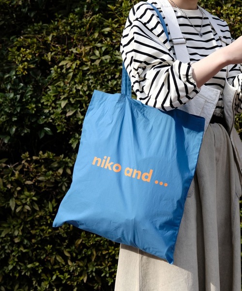 niko and...(ニコアンド)の「オリジナル ニコロゴ カラートート(トートバッグ・レディース・オレンジ/ライトグレー/ブルー/ブラック/ピンク/ブラウン/その他3/その他2/その他1・0)」の15枚目の写真