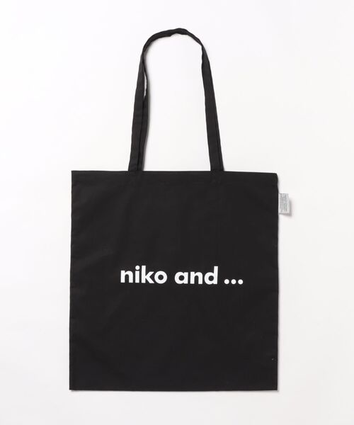 オリジナル ニコロゴ カラートート（トートバッグ）｜niko and