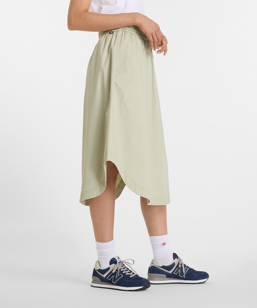 NEW BALANCE（ニューバランス）の「ツイルミディスカート（スカート・レディース・ブルー/トップグレー/ライトカーキ・LARGE/MEDIUM/SMALL）」の12枚目の写真