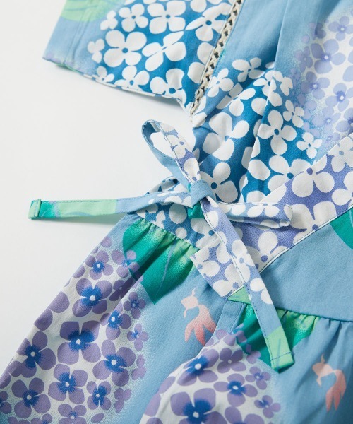 devirock(デビロック)の「えらべるデザイン ペプラム ガールズ甚平(浴衣・キッズ・ピンク系その他/ブルー系その他2/ブルー系その他3/ブルー系その他/ピンク系その他2/パープル系その他/ホワイト系その他・90cm/100cm/110cm/120cm/130cm/140cm/150cm/160cm)」の18枚目の写真