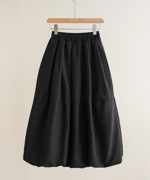 maison de LATIR(メゾンドラティール)の「夏に向けて着痩せ見えが叶う大人可愛い上品夏服。バルーンスカート(スカート・レディース・ブラック/カーキ/グレー/ホワイト・ONESIZE)」の21枚目の写真