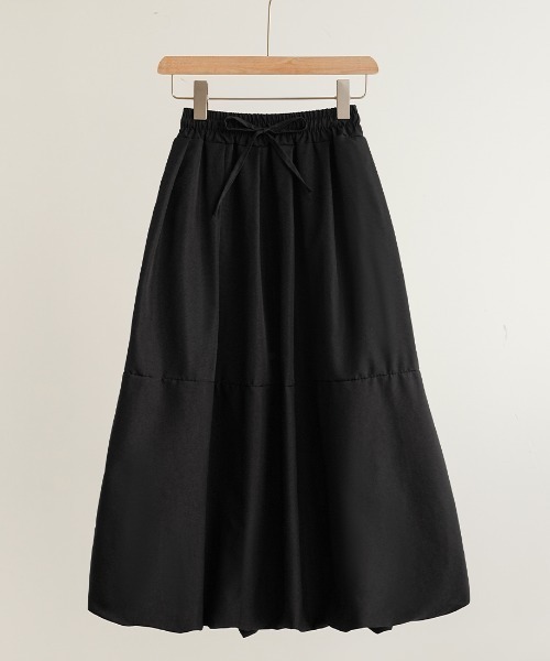 maison de LATIR(メゾンドラティール)の「夏に向けて着痩せ見えが叶う大人可愛い上品夏服。バルーンスカート(スカート・レディース・ブラック/カーキ/グレー/ホワイト・ONESIZE)」の20枚目の写真