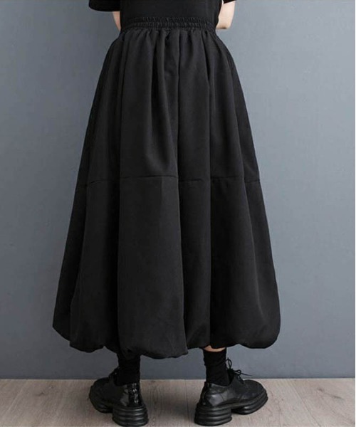 maison de LATIR(メゾンドラティール)の「夏に向けて着痩せ見えが叶う大人可愛い上品夏服。バルーンスカート(スカート・レディース・ブラック/カーキ/グレー/ホワイト・ONESIZE)」の14枚目の写真