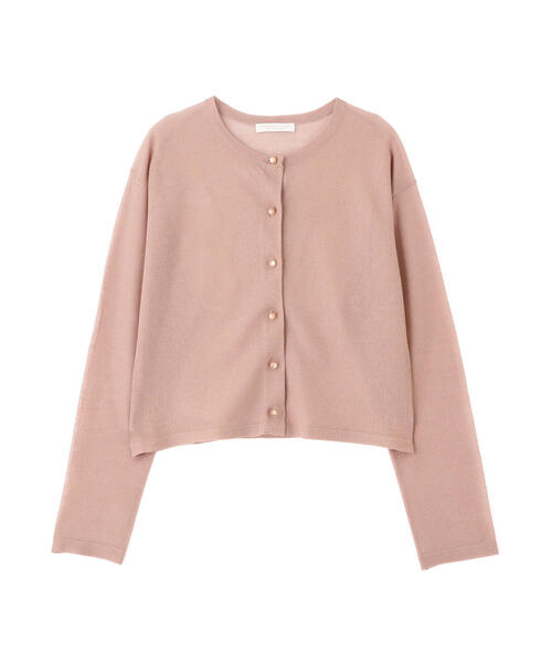 PROPORTION BODY DRESSING(プロポーションボディドレッシング)の「シアークルーネックカーディガン / 1215174401(カーディガン/ボレロ・レディース・ブラック/ホワイト/ブラウン/レッド・FREE)」の20枚目の写真