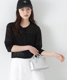 PROPORTION BODY DRESSING | シアークルーネックカーディガン / 1215174401(カーディガン/ボレロ)