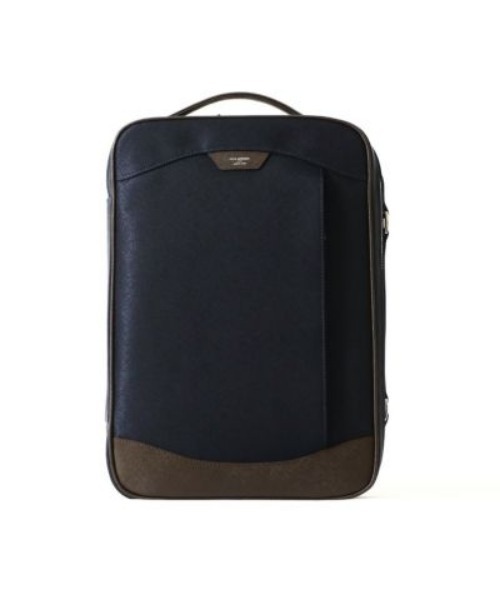 PELLE MORBIDA(ペッレモルビダ)の「Capitano(キャピターノ) CA305-バックパック(バックパック/リュック・メンズ・ブラック/ネイビー/ブルー系その他/チャコールグレー・FREE)」の4枚目の写真