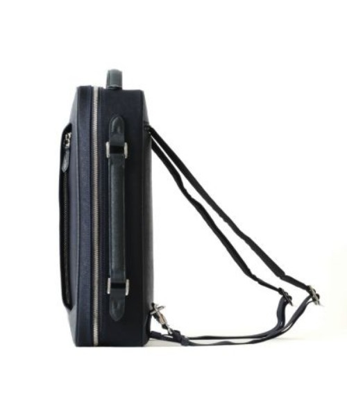 PELLE MORBIDA(ペッレモルビダ)の「Capitano(キャピターノ) CA305-バックパック(バックパック/リュック・メンズ・ブラック/ネイビー/ブルー系その他/チャコールグレー・FREE)」の8枚目の写真