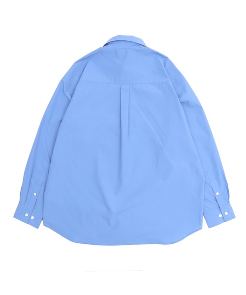 LUCY（ルーシー）の「LUCY/ブロードルーズシャツ（シャツ/ブラウス・メンズ・ホワイト/ブルー・LARGE/MEDIUM）」の20枚目の写真