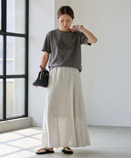 フレームワーク　ロゴプリントT FRAMeWORK｜LOGOプリントTシャツ | Rakuten Fashion(楽天