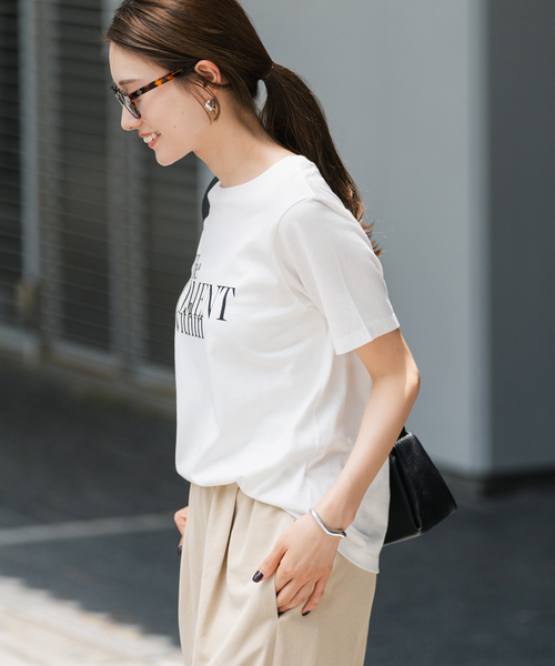 セール】LOGOプリントTシャツ（Tシャツ/カットソー）｜FRAMeWORK