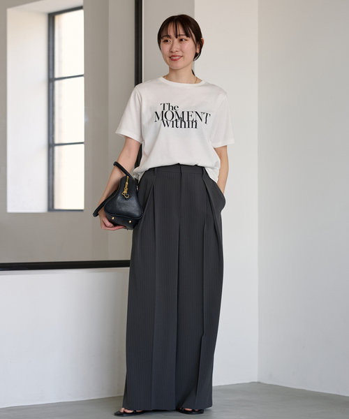 フレームワーク　ロゴプリントT セール】LOGOプリントTシャツ（Tシャツ/カットソー）｜FRAMeWORK