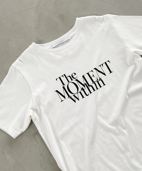 フレームワーク　ロゴプリントT Racing ロゴプリントTEE（Tシャツ／カットソー）｜FRAMeWORK