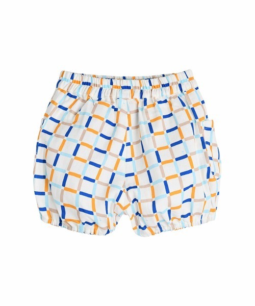 moimoln（モイモルン）の「プリンチェックパンツ（その他パンツ・キッズ・アイボリー・100cm/110cm/90cm）」の2枚目の写真