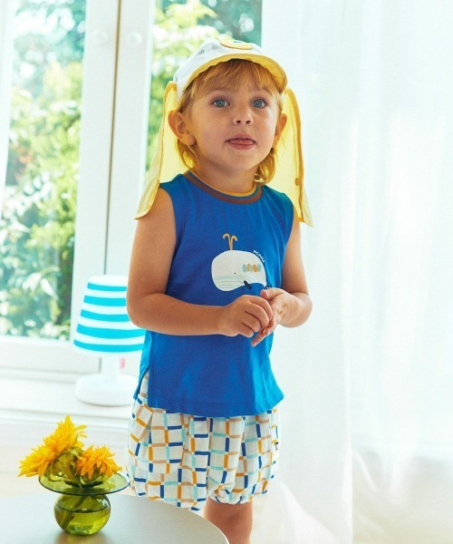 moimoln（モイモルン）の「プリンチェックパンツ（その他パンツ・キッズ・アイボリー・100cm/110cm/90cm）」の9枚目の写真