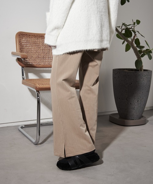 Y/lim（イリム）の「フレアキャミ　セットアップ対応（キャミソール・レディース・ブラック/ベージュ・M/S）」の9枚目の写真