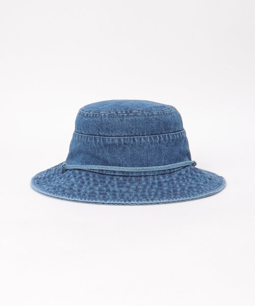 VENCEEXCHANGE（ヴァンスエクスチェンジ）の「デニムストラップ付きバケットハット（ハット・レディース・ブラック/ライトブルー/ネイビー・FREE）」の8枚目の写真