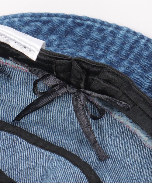 VENCEEXCHANGE（ヴァンスエクスチェンジ）の「デニムストラップ付きバケットハット（ハット・レディース・ブラック/ライトブルー/ネイビー・FREE）」の14枚目の写真