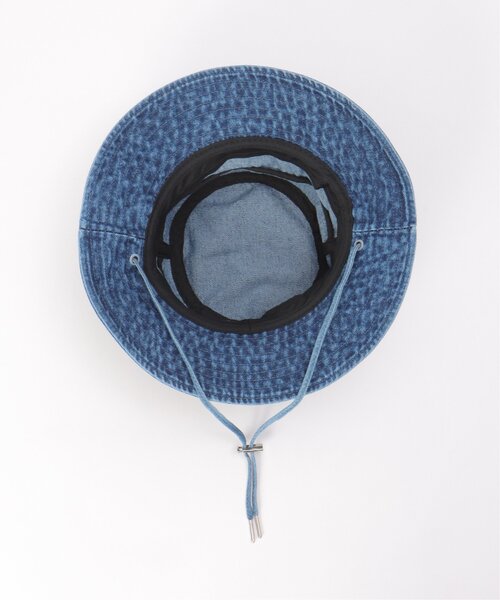 VENCEEXCHANGE（ヴァンスエクスチェンジ）の「デニムストラップ付きバケットハット（ハット・レディース・ブラック/ライトブルー/ネイビー・FREE）」の17枚目の写真