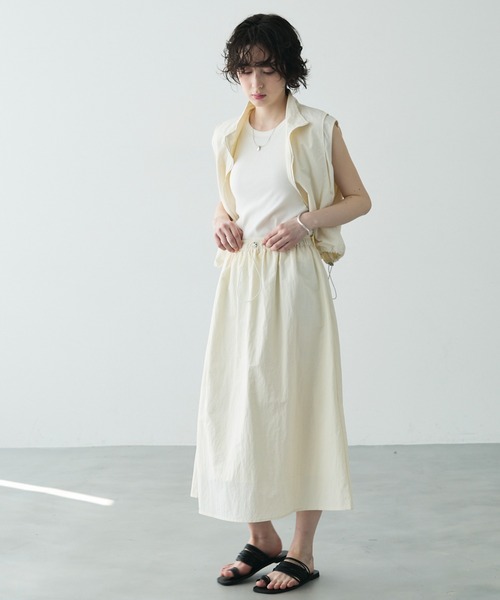 ナイロンノースリジップ×スカートセットアップ（その他）｜Trish