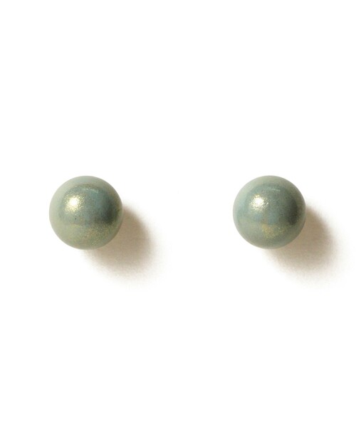 BEAMS JAPAN（ビームス　ジャパン）の「【別注】升井彩本乾漆 / Nuance Gold ピアス（ピアス（両耳用）・レディース・ピンク/イエロー/オレンジ/バイオレット/ロイヤルブルー・ONE SIZE）」の2枚目の写真