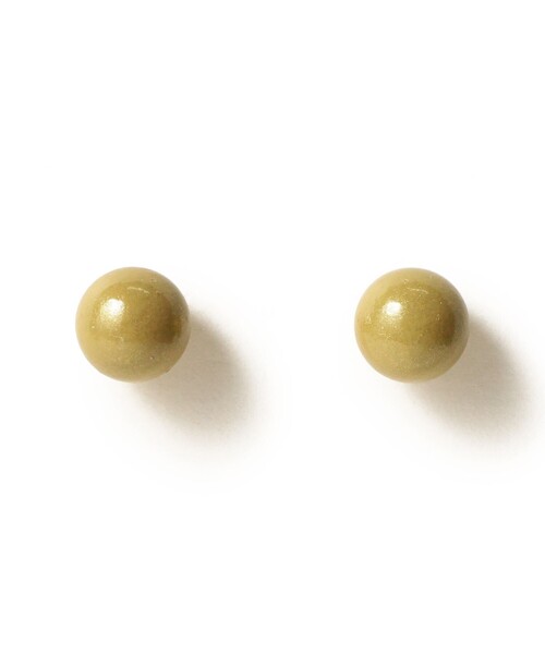 BEAMS JAPAN（ビームス　ジャパン）の「【別注】升井彩本乾漆 / Nuance Gold ピアス（ピアス（両耳用）・レディース・ピンク/イエロー/オレンジ/バイオレット/ロイヤルブルー・ONE SIZE）」の4枚目の写真