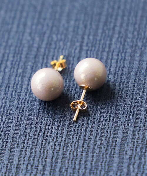 別注】升井彩本乾漆 / Nuance Gold ピアス（ピアス（両耳用））｜BEAMS