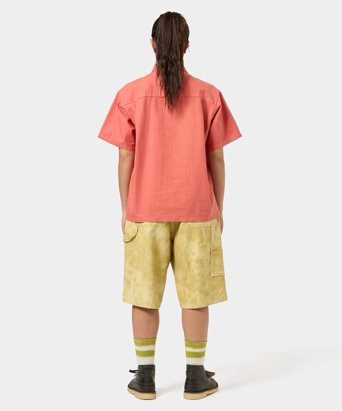 HUF(ハフ)の「HUF GARDEN CENTER PIGMENT DYED CAMP SHIRT(シャツ/ブラウス・メンズ・オレンジ/モスグリーン/ブラック・M/L/S/XL)」の17枚目の写真