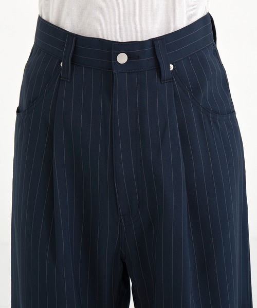 別注 WIDE ONE TUCK STRAIGHT SLACKS（スラックス）｜Jieda
