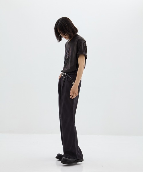 別注 WIDE ONE TUCK STRAIGHT SLACKS（スラックス）｜Jieda