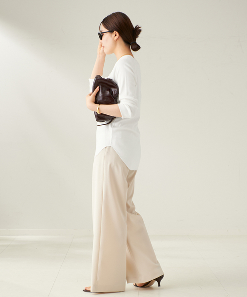premium フライス7bu Tシャツ（Tシャツ/カットソー）｜Plage