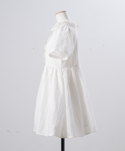 INTER FACTORY（インターファクトリー）の「【mayuka】 - ホイップミニワンピース - made in INTER FACTORY（ワンピース・レディース・アイボリー/ピンク/ホワイト・FREE）」の11枚目の写真