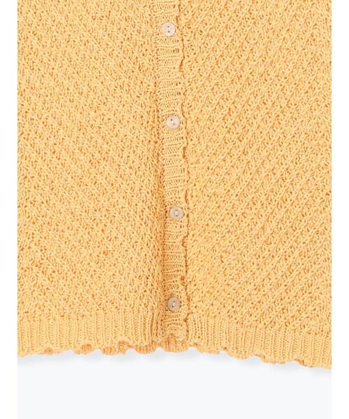 Lugnoncure（ルノンキュール）の「テープヤーンニットベスト《2025summer catalog item》（ニット/セーター・レディース・オフホワイト/ネイビー/オレンジ・F）」の17枚目の写真