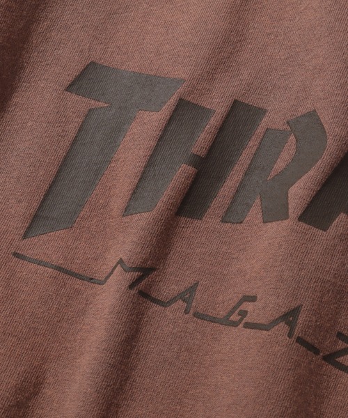 THRASHER（スラッシャー）の「【THRASHER/スラッシャー】オーバーサイズ ヴィンテージライク ダメージ加工 半袖フェイドTシャツ（Tシャツ/カットソー・メンズ・ピンク/ブラウン/ブラック/ネイビー・M/XL/L）」の7枚目の写真