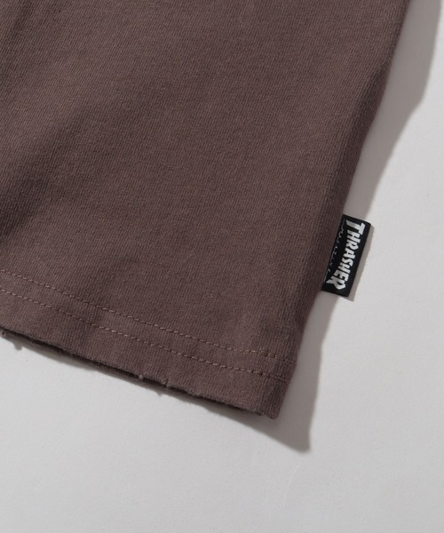 THRASHER（スラッシャー）の「【THRASHER/スラッシャー】オーバーサイズ ヴィンテージライク ダメージ加工 半袖フェイドTシャツ（Tシャツ/カットソー・メンズ・ピンク/ブラウン/ブラック/ネイビー・M/XL/L）」の10枚目の写真