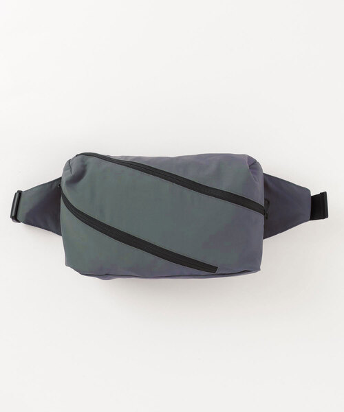 MAISON mou(メゾンムー)の「【SiiLo/シーロ】CRUMPLE スパイラルウェストバッグ(ショルダーバッグ・レディース・ベージュ/パープル/ブラック/ダークグレー・FREE)」の2枚目の写真